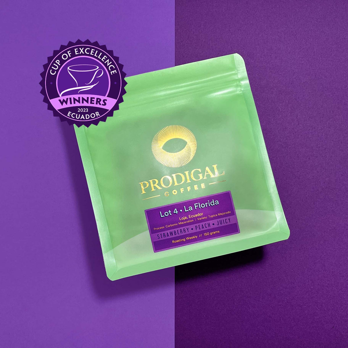 RE-RELEASE Ecuador Cup of Excellence #4 La Florida